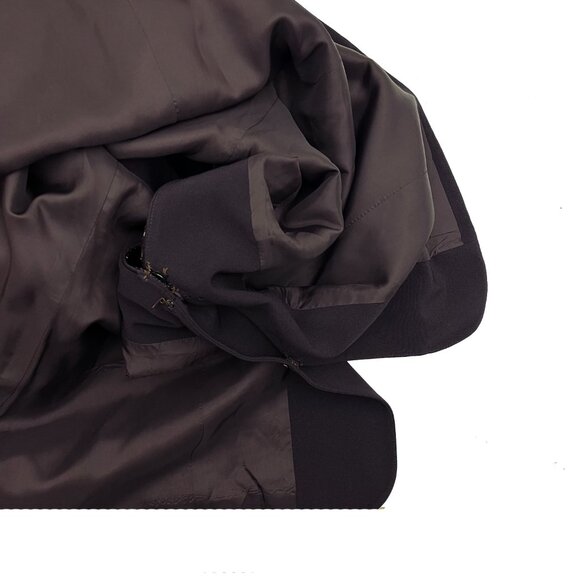 Vintage Daymor Couture Mercedes Ferreira Beaded Blazer Jacket Purple Womens 12 - Picture 6 of 7